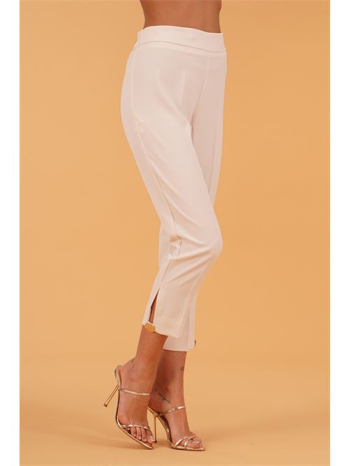 Pantalone in viscosa GM by Gai Mattiolo | GM3736BURRO